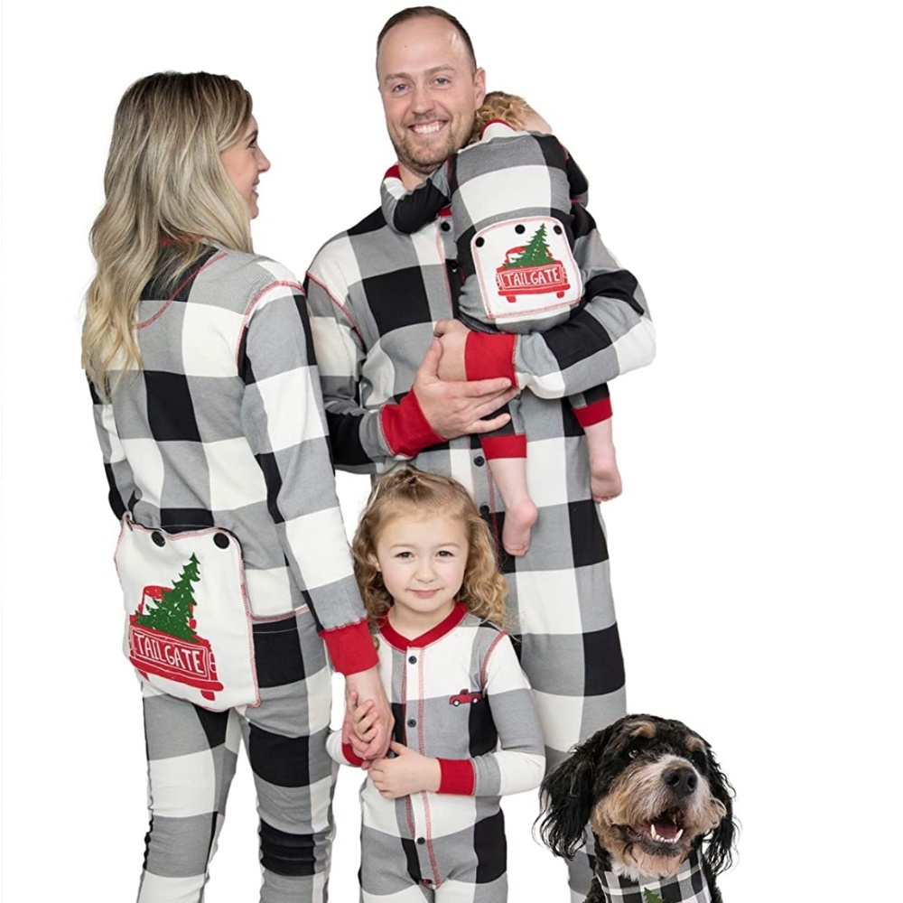 Family Matching Christmas Pajamas Plaid Size Large